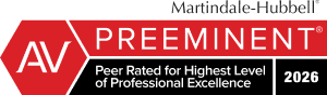 Martindale-Hubbell | AV | Preeminent | 2026